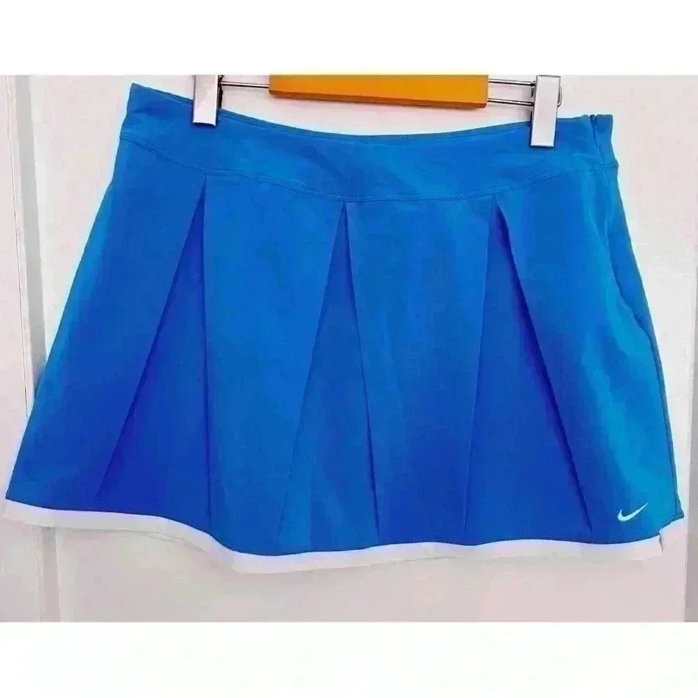 Nike Dri Fit Royal Blue and White Athletic  Skirt Size Large
